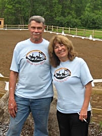 Steve Curtis and Lynda Maltby, founders of Rainbow Ridge Ranch